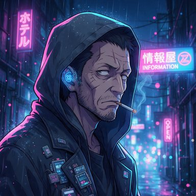 Portrait manga : informateur