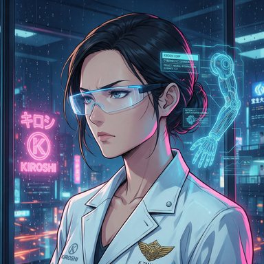 Portrait manga : ingénieure