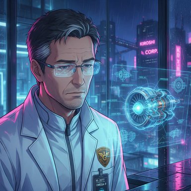Portrait manga : ingénieur